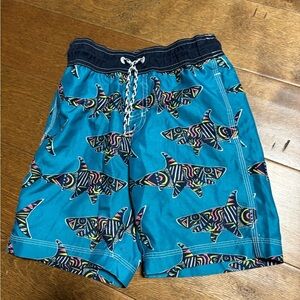 Gymboree swim trunks size 5-6 boys